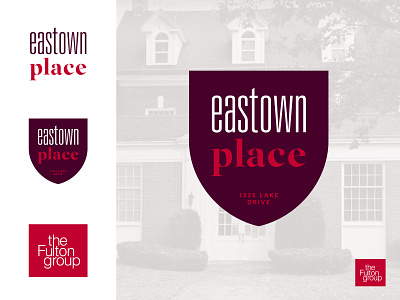 Eastown Place — Logo Rough brand identity branding logo