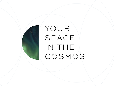 Your Space in the Cosmos — Logo brand identity branding logo