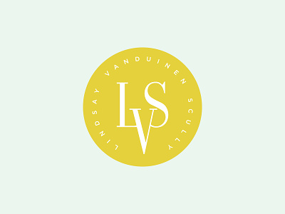 Lindsay VanDuinen-Scully Monogram branding logo monogram