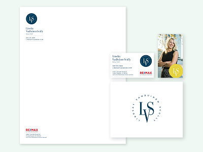 Lindsay VanDuinen-Scully Brand branding business cards letterhead logo monogram