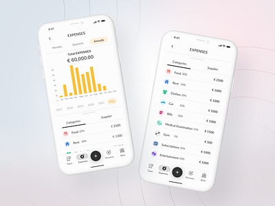 Accountant App - Expenses Dashboard