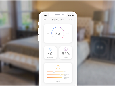 Daily UI 021: Home Monitoring Dashboard
