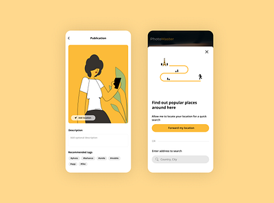 PhotoMaster app app design apple design illustration mobile mobile app design ui ui ux ui ux design ux vector web