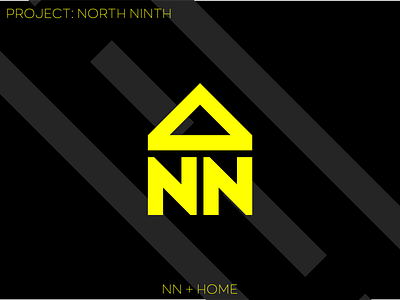 North Ninth brand identity branding clean concept creative design flat idenity logo logo design minimal vector