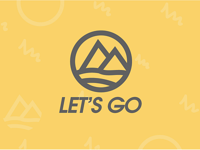 Let's Go brand agency brand identity branding clean concept creative design design concept flat icon idenity identity illustration lettering logo logo design minimal pattern typography vector