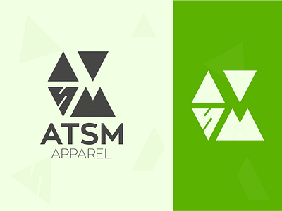 ATSM Apparel abstract logo app brand agency brand identity branding clean colorful logo concept creative design design concept fashion fashion brand identity illustration logo logo design minimal vector web