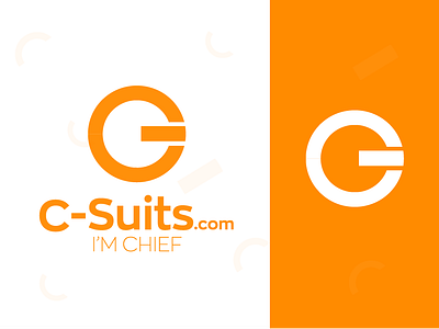 C-Suits.com I'm Chief abstract logo app brand agency brand identity branding clean colorful logo concept creative design design concept flat icon identity illustration logo logo design minimal vector web