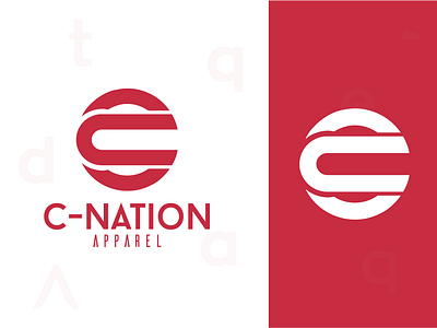 C-Nation Apparel abstract logo app brand agency brand identity branding clean colorful logo concept creative design design concept icon identity logo logo design minimal ui ux vector web