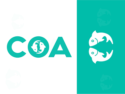 COA Outdoors abstract logo app brand agency brand identity branding clean colorful logo concept creative design design concept flat icon identity illustration logo logo design minimal vector web