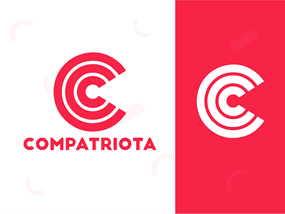 Compatriota abstract logo app brand agency brand identity branding clean colorful logo concept creative design design concept flat icon identity illustration logo logo design minimal vector web