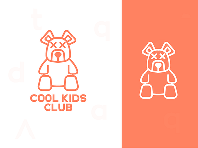 Cool Kids Club abstract logo app brand agency brand identity branding clean colorful logo concept creative design design concept flat icon identity illustration logo logo design minimal vector web