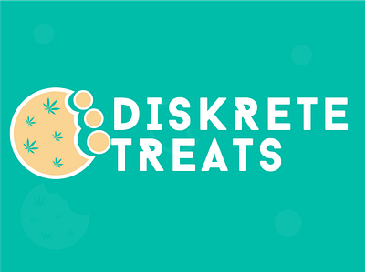 Diskrete Treats brand agency brand identity branding clean creative design design concept logo logo design minimal