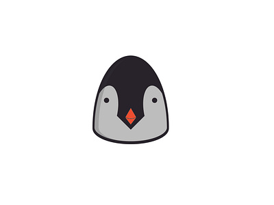 Penguin ai animal logo animal sticker bird bird logo flat illustration icon illustration logo simple design sticker vector