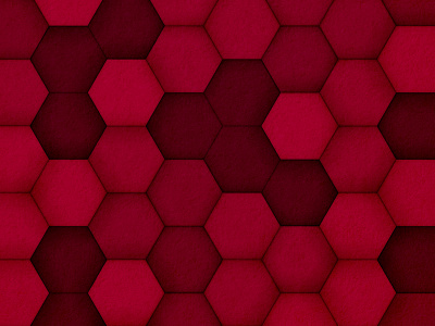 Hex-a-gone Pattern depth hexagon monochrome pattern shadow shape