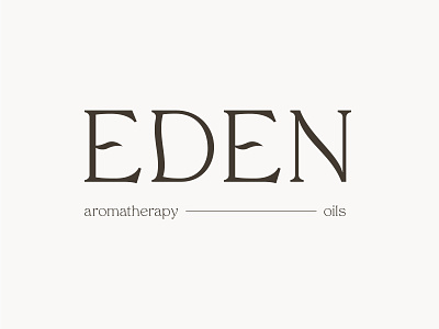 Eden aromatherapy beauty branding essential oils illustration mental health natural packaging plants scents