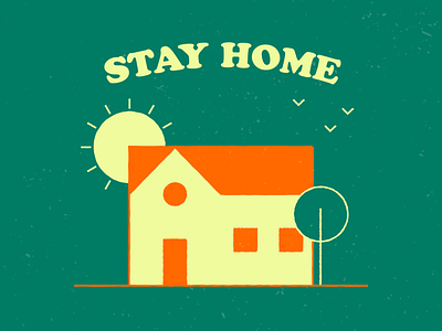 Stay Home Save Lives art coronavirus design graphic design icon illustration illustrator save lives shapes stay home vector web