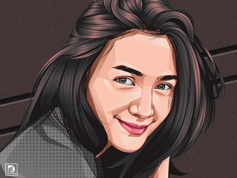 Vector Portrait by Muhammad Lhalhag Nur on Dribbble