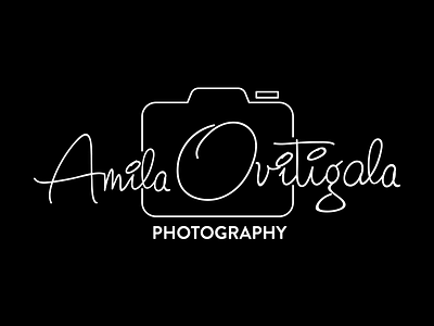 Logo for Photographer illustrator logo simple