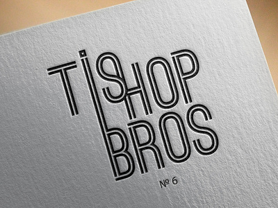 Logo "Ti shop bros" design design logo logo shop логотип