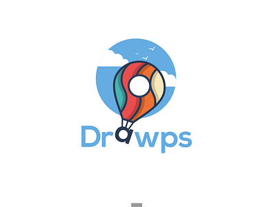 Drawps airballoon art brandidentity branding creative design designer gaming location logodesigner logodesigns travel typography vector