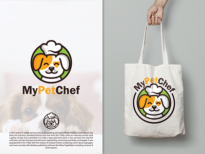 My Pet Chef animal art branding chef chef hat creative design designer dog dog logo illustration logodesigner pet pets vector