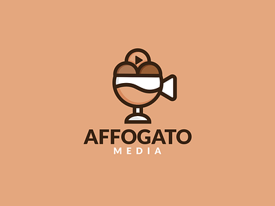 Affogato Media affogato art branding business camera creative crema designer espresso food and drink glass icecream icon illustration logodesigner logos service studio vector video