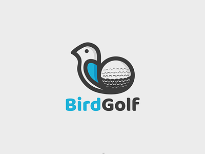 Bird Golf animal design art bird logo branding combination logo combination mark creative designer fun design golf ball golf logo illustration logo logodesign logodesigner logodesigns logos sports logo vector