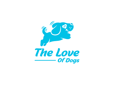 the Love of Dogs art branding combination mark creative design designer dog lovers dogs fun design graphic design health illustration logo logodesigner logos mascot pets playful design simple design vector