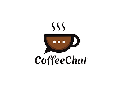 coffee chat brand identity clever coffee coffeeshop coffeetime creative designer designs logo logodesign