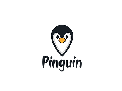 Pinguin art brand identity creative designer designs logo logodesigner pinguin place