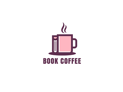 book coffee art book brand identity coffee coffeeshop coffeetime designs educate logo logodesign logodesigner reading