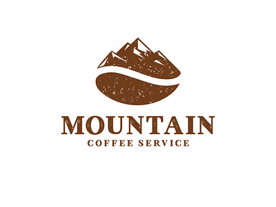 mountain coffee art bean brand identity branding coffee coffee bean coffee shop coffeetime creative designer designs identity logo logodesigner logodesigns logos mountain mountain coffee mountain logo vector