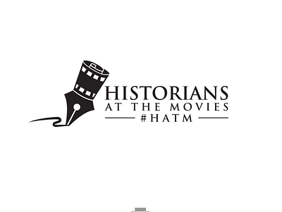 historians adobe clever creative designer film history lofodesigner logo logodesign movie pen production writing