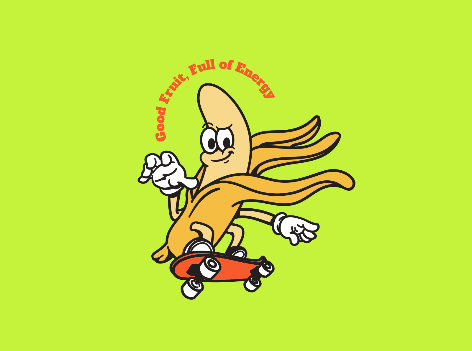 experimental skate banana