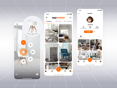 AppMoblar 🪑 app app design application e commerce app ui