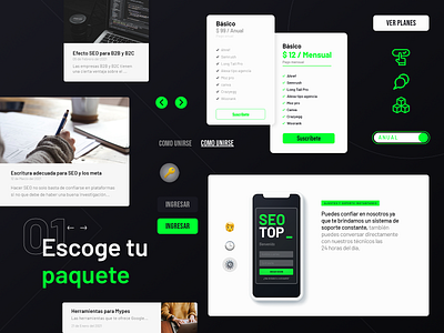 SEO TOP 📌 app design darkmode design seo ui web website
