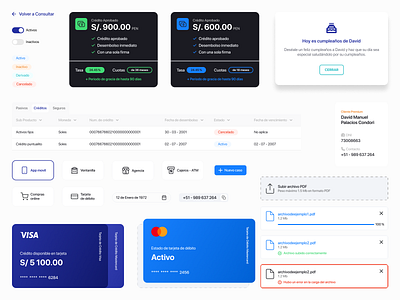 CRM components UI