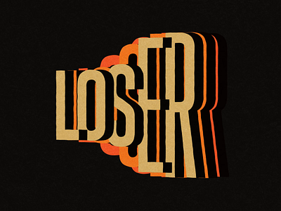 the losers' club </3 2d animation after effects animation kinetic type loop loop animation motion motion graphics shadow typography typography animation