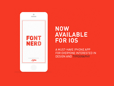 Font Nerd available for iOS