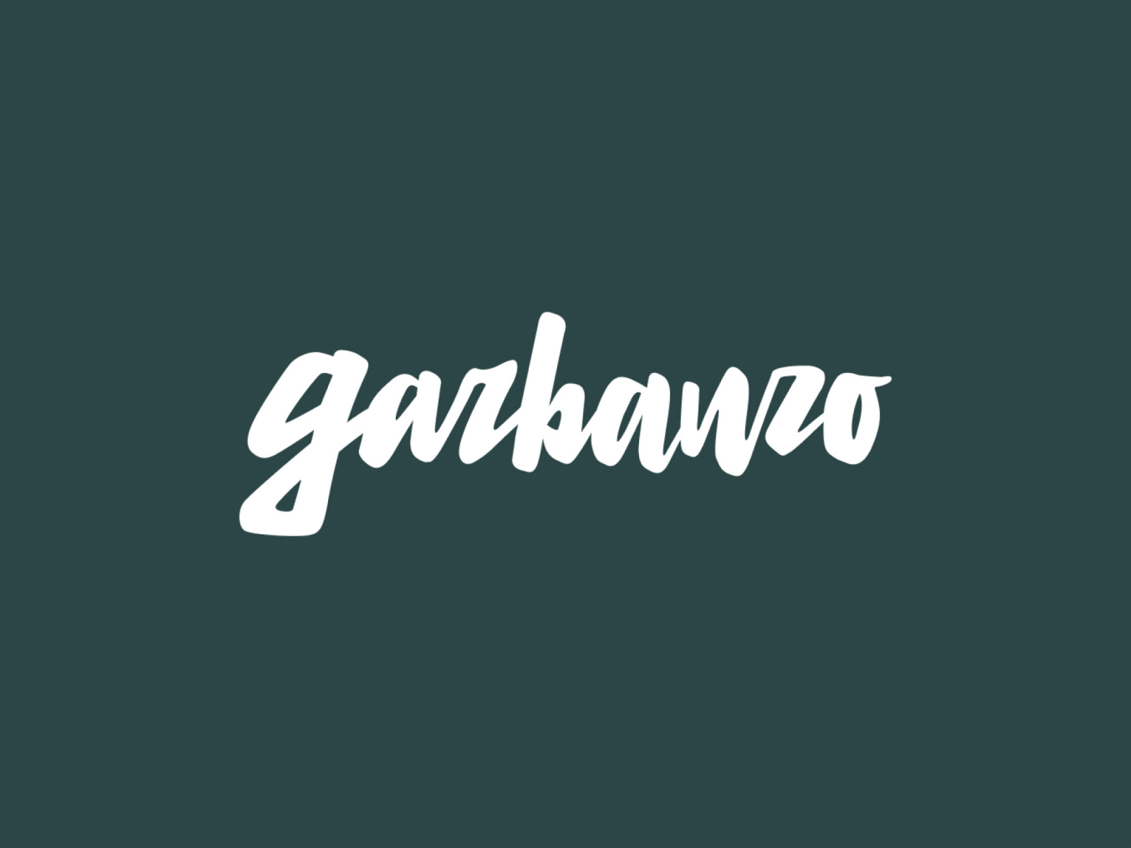 garbanzo logo by Andreas M Hansen on Dribbble