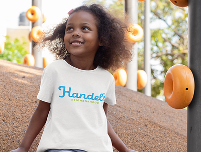 Handel's Neighborhood T-Shirt brand identity tshirt tshirt design