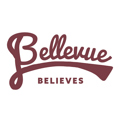 Bellevue Believes believes bellevue brand brand identity logo marketing pennsylvania pittsburgh