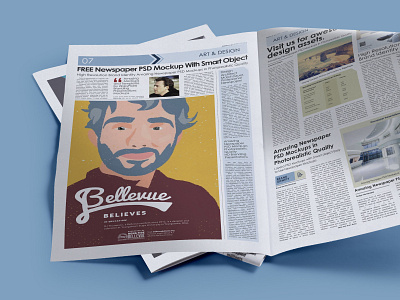 Bellevue Believes newspaper advertisement