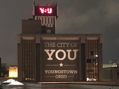City of You light projection