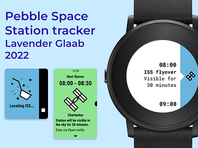 Pebble ISS Tracker App