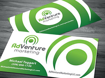 Business card & logo design for internet marketing company