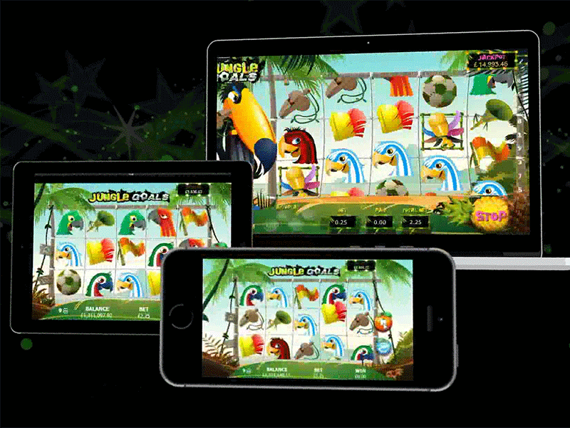Jungle Goals Mobile Tablet Coputer
