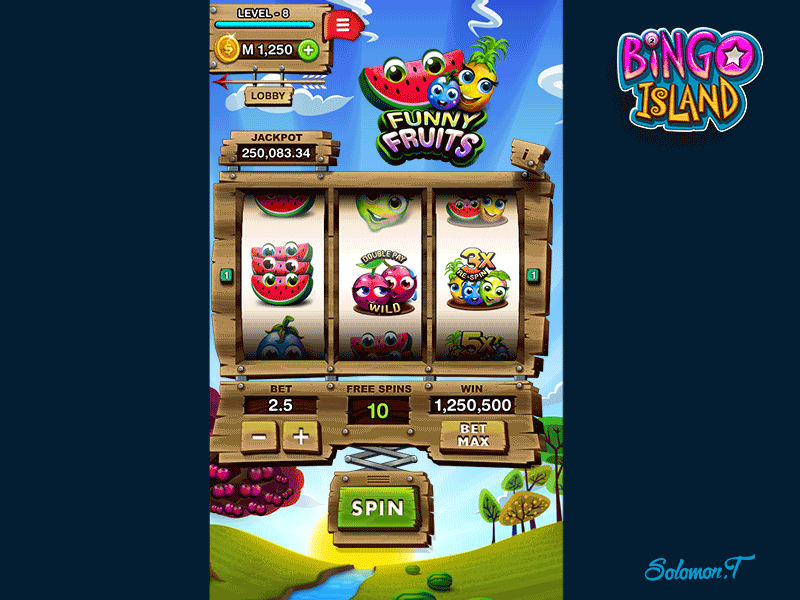 Bingo Island App Anim anim app bingo island