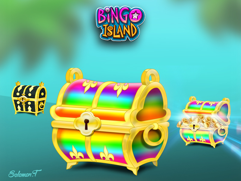 Bingo Island App Treasure Box by ToSo on Dribbble