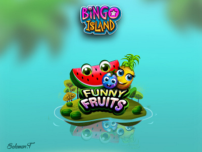 Bingo Island App Island Funny Fruits app bingo fruits funny island